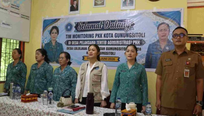 Perkuat Fondasi Pemberdayaan Keluarga, Ketua TP PKK Gunungsitoli Gelar Monitoring d Kecamatan dan Desa