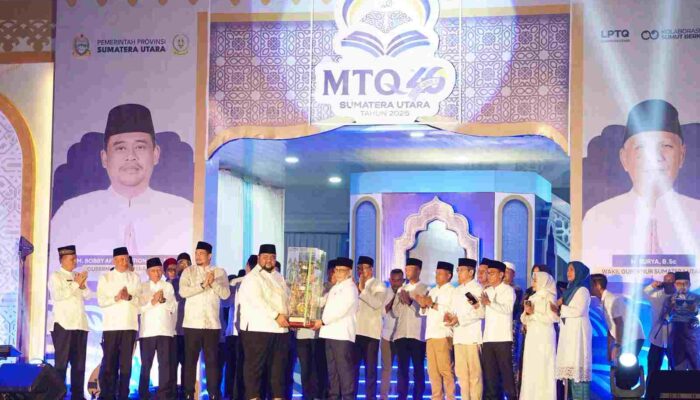 Buka MTQ ke-40 Sumut, Wamenag : Momentum Rajut Persatuan dan Syiar Al-Qur’an