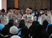 Wamen Haji Sambut Langsung Pemulangan Kloter 16 Debarkasi Medan