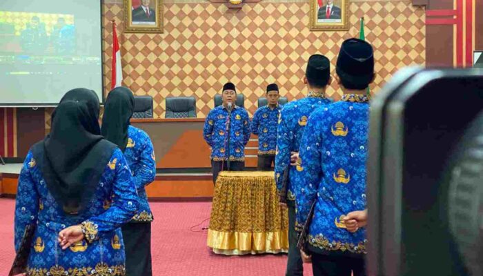 Kakanwil Kemenag Sumut Sampaikan 3 Prinsip Penting Kepada Pejabat Fungsional Yang Baru Dilantik