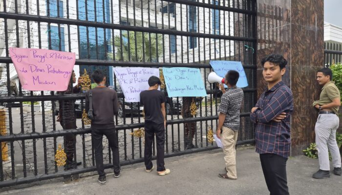Alamp Aksi Minta Kejatisu Usut Dugaan Mark-Up 649 Unit Contactor Senilai  Rp2,6 M di Dishub Medan