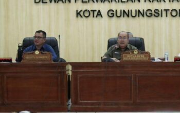 Rapat Paripurna Gunungsitoli: Wali Kota Apresiasi Sinergi DPRD Atas Raihan Opini WTP 8 Kali Berturut-turut