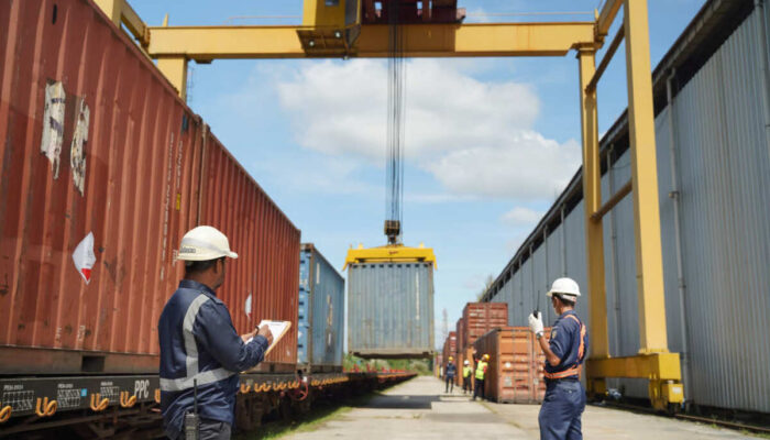 KAI Logistik Kelola 6,8 Juta Ton Angkutan Barang hingga Mei 2026