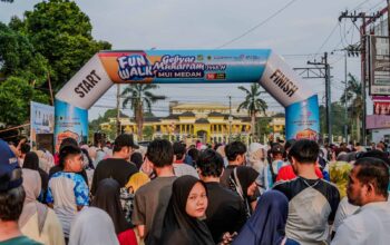 Semarakkan Pekan KHAS 2026 Walikota Lepas Peserta Fun Walk MUI Medan  Medan,