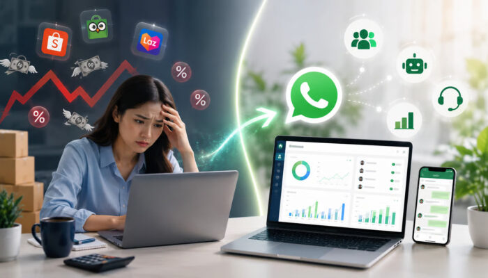 Fee Marketplace Makin Mencekik? Coba Beralih ke WhatsApp CRM