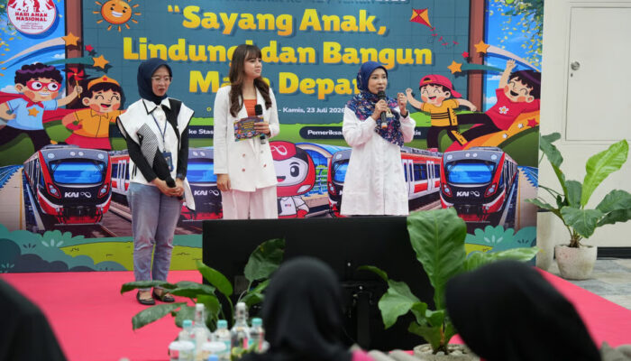 Hari Anak Nasional, LRT Jabodebek Jadikan Transportasi Publik sebagai Ruang Belajar Anak
