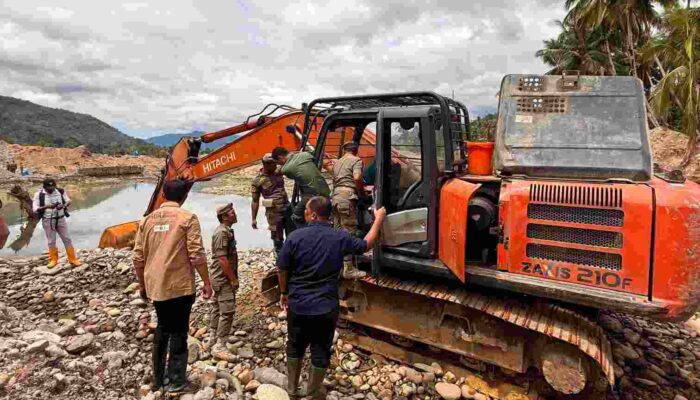 Pemprov Sumut Tindak Tegas PETI di Kotanopan, Tim Terpadu Amankan Alat Berat dan Barang Bukti