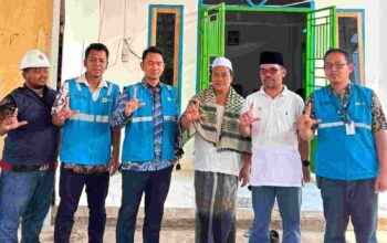 Cahaya Baru untuk Para Penghafal Al-Qur’an: PLN UP3 Lahat Nyalakan Bantuan Pasang Baru di Ponpes Babussalam