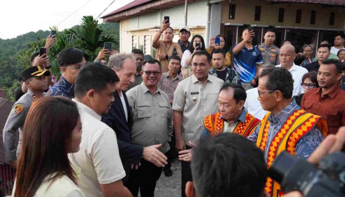 Walikota Gunungsitoli Dampingi Gubernur Sumut dan Dubes Prancis Tinjau Potensi Wisata Desa Adat Bawomataluo