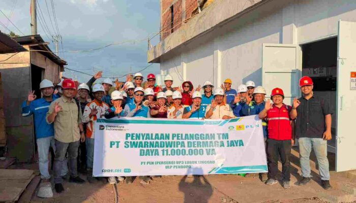 Jelang Kemerdekaan RI, PLN Nyalakan Listrik 11 MVA untuk Dukung Investasi di Muara Enim dan PALI