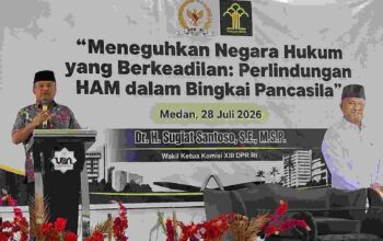 Kementerian Hukum dan Komisi XIII DPR RI Gelar Sosialisasi Hukum di UIN Sumatera Utara, Tegaskan Bahaya Main Hakim Sendiri