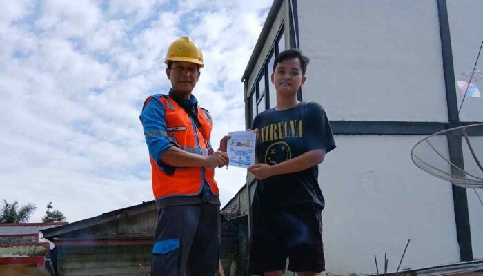 Sambut HUT RI Ke-81, PLN ULP Pagaralam Gelar Sosialisasi Bahaya Pemasangan Umbul-Umbul Dekat Jaringan Listrik