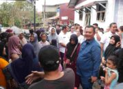 Walikota Gunungsitoli Tinjau Lokasi Kebakaran Desa Mudik, Serahkan Bantuan untuk 12 KK Terdampak