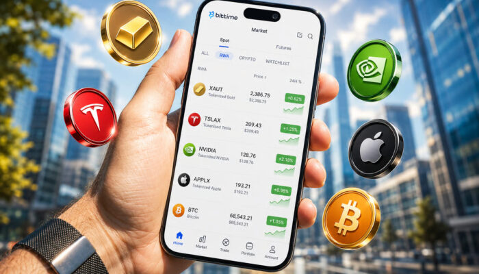 Pasar Kripto Masih Stagnan, Data Bittime Ungkap Minat Investor terhadap Tokenisasi Saham AI Terus Meningkat