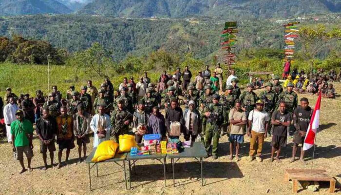 TNI Habema Bergerak Lebih Cepat, Ancaman Kelompok Bersenjata di Intan Jaya Berhasil Dicegah