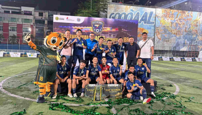 Tim Mini Soccer BRI Region 6 Juara Geothermal League 2026