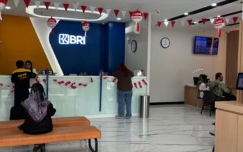 Sambut HUT ke-81 RI, BRI BO Cempaka Mas Semarakkan Kantor dengan Dekorasi Nuansa Merah Putih