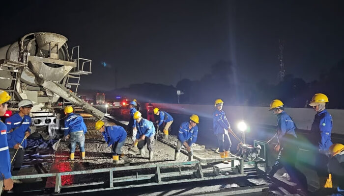 Dukung Keamanan dan Kenyamanan Pengguna Jalan, PT Jasamarga Tollroad Maintenance Laksanakan Pekerjaan Preservasi di Ruas Jalan Tol Jagorawi