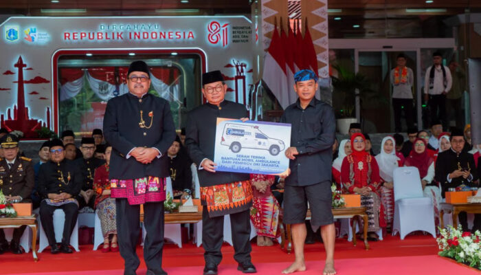 “HUT ke-81 RI, PAM JAYA Rayakan Kebersamaan dan Dukung Penyerahan Ambulans untuk Masyarakat Suku Baduy”
