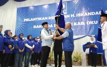 Iskandar Lantik Relawan di OKU: Siap Menangkan Kursi DPRD, DPR RI Hingga Bupati