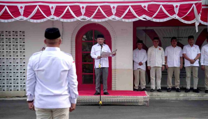 HUT RI di Gerindra Sumut, Sugiat Ingatkan Kader Siapkan Diri Raih Indonesia Emas