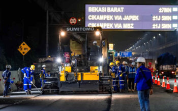 Pastikan Infrastruktur Jalan Tol Tetap Andal, PT Jasamarga Tollroad Maintenance Laksanakan Pekerjaan Preservasi di Jalan Tol Jakarta–Cikampek