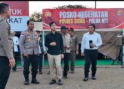 Polda NTT Dampingi Wapres Gibran dari Sekolah hingga Tenda Pengungsian, Pastikan Korban Gempa Terlayani