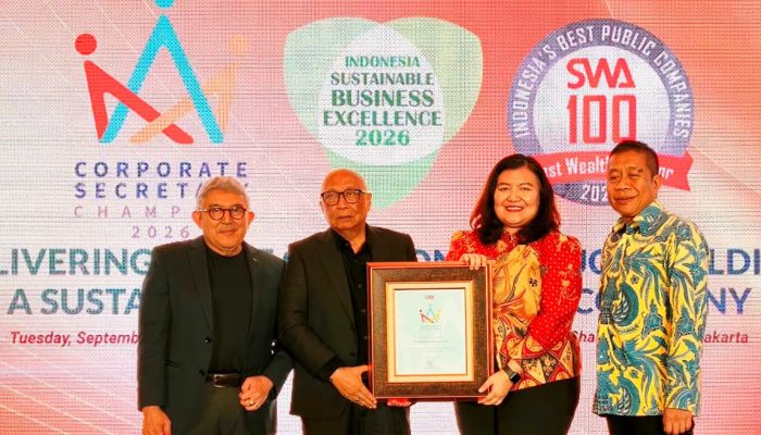Dorong Keuangan Berkelanjutan, Bank Raya Raih Indonesia Sustainable Business & ESG Excellence Award 2026
