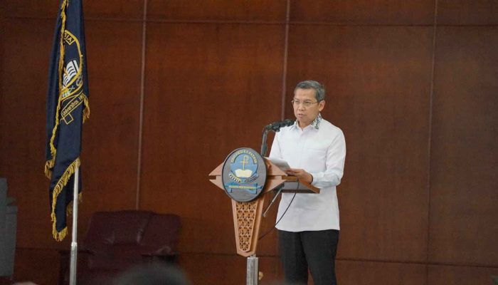 Bahas Penegakan Hukum Perpajakan, Wakajatisu Sampaikan Kuliah Umum di Universitas HKBP Nommensen