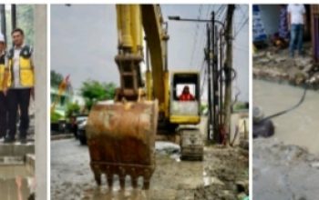 Walikota Rico Pastikan Pengerjaan Drainase Gaperta Berjalan Optimal
