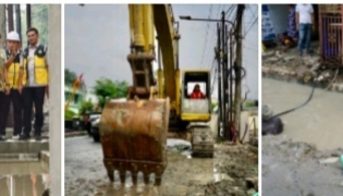 Walikota Rico Pastikan Pengerjaan Drainase Gaperta Berjalan Optimal