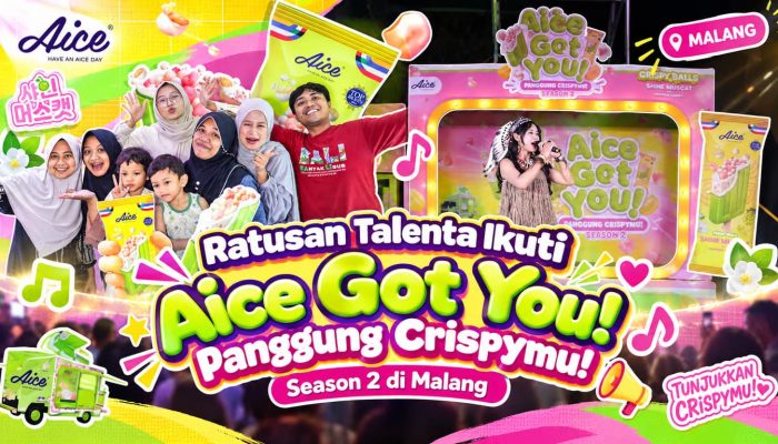 Ratusan Talenta Ikuti Aice Got You! Panggung Crispymu! Season 2 di Malang