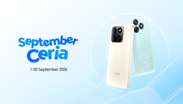 Rayakan “September Ceria”, HONOR Tawarkan Diskon Spesial untuk Tablet dan Smartphone Unggulan