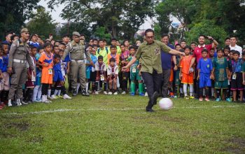 760 Atlet Ikuti Kejuaraan Sepak Bola Pelajar Antar Kecamatan Piala Wali Kota Medan 