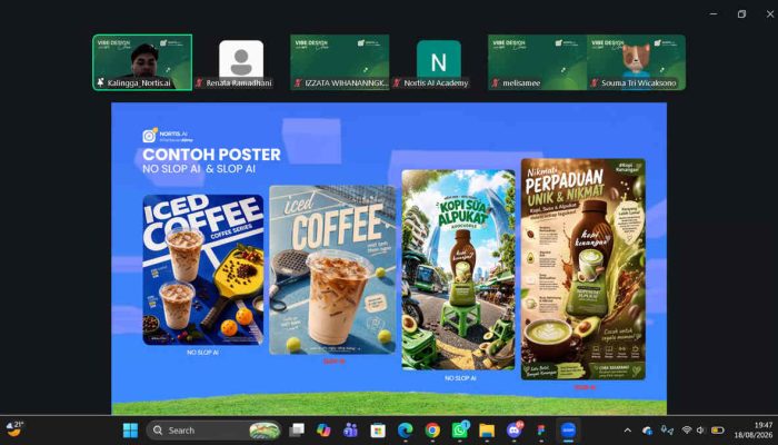 Telkom AI Center Malang dan Nortis AI Bahas Tantangan Desain di Era Generative AI