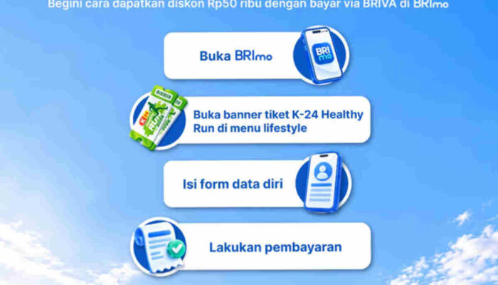 BRI Region 11 Yogyakarta Hadirkan Promo Tiket K24 Run 2026 melalui BRImo