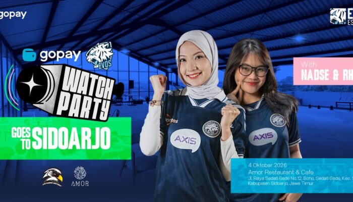 Ketika Komunitas Menjadi Mesin Pertumbuhan Esports: EVOS dan GoPay Bawa MPL Lebih Dekat ke Sidoarjo