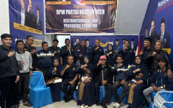 Perkuat Kosolidasi & Restrukturisasi Organisasi, DPW Partai NasDem Aceh Kunjungi Bener Meriah