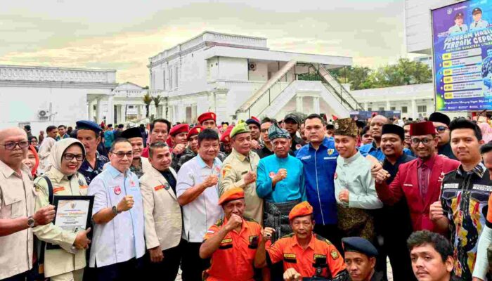Hadiri Upacara Hari Sumpah Pemuda di Kantor Gubernur Sumut, DPD SAPMA PKN Sumut Tegaskan Komitmen Kepemudaan