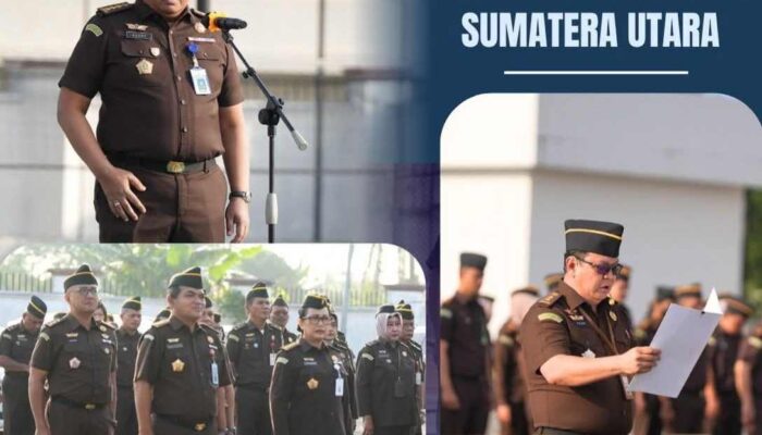 Pimpin Apel Jajaran Kejati Sumut, Agung Ardiyanto Tegaskan Jaksa di Sumut Bekerja Profesional dan Jangan Persulit Masyarakat