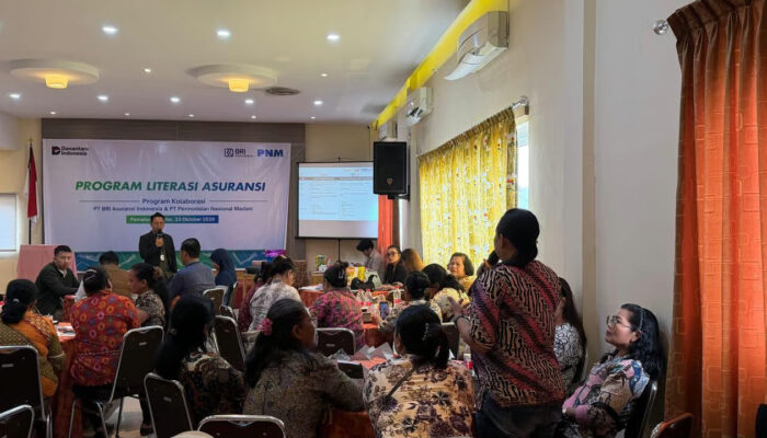 Membangun Kesadaran Proteksi Usaha, BRI Insurance Dorong Literasi dan Inklusi Keuangan Asuransi di Pemantang Siantar