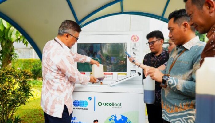 SUCOFINDO Dorong Pengelolaan Minyak Jelantah Bernilai Tambah melalui Peresmian UCOllect Box