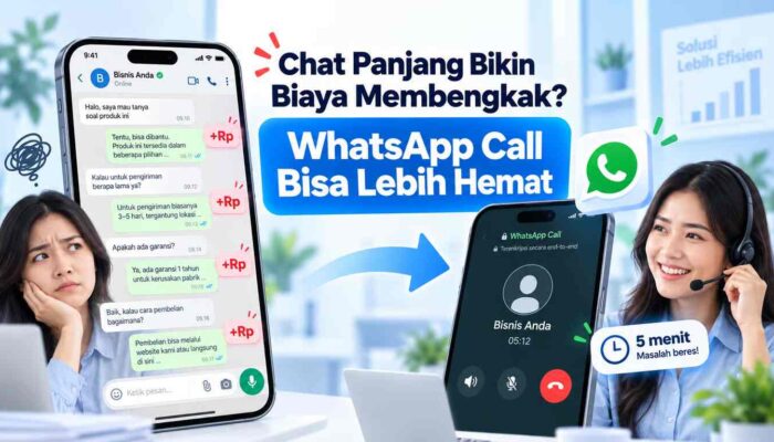 Chat Panjang Bikin Biaya Membengkak? WhatsApp Call Bisa Lebih Hemat